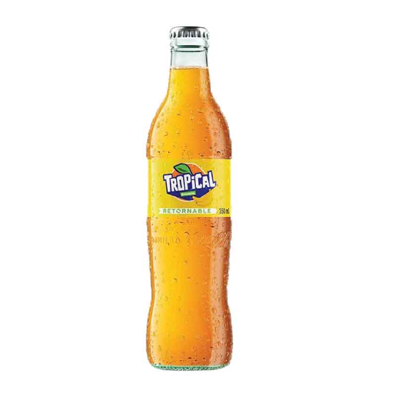 Tropical Banana Vidrio