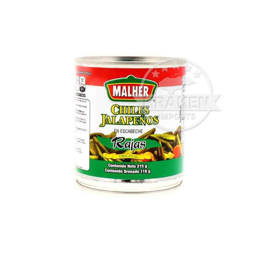 Chile Jalapeño Malher Lata Rajas