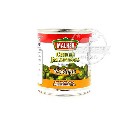 Chile Jalapeño Malher Lata Rodajas