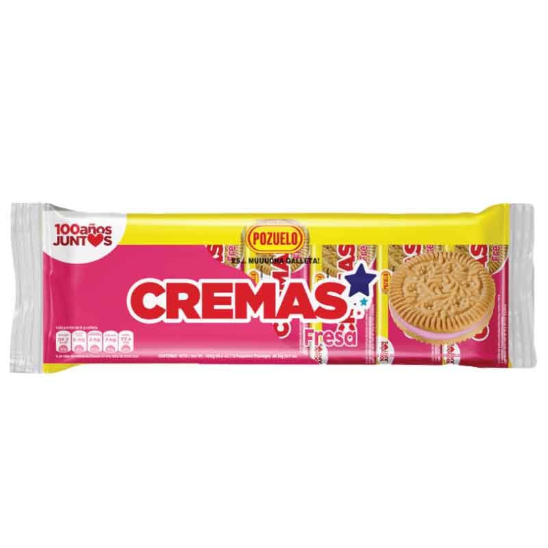 Galleta Crema Fresa Pozuelo