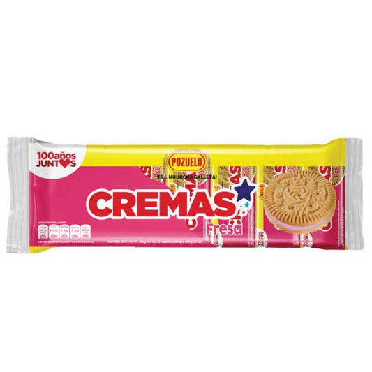 Galleta Crema Fresa Pozuelo