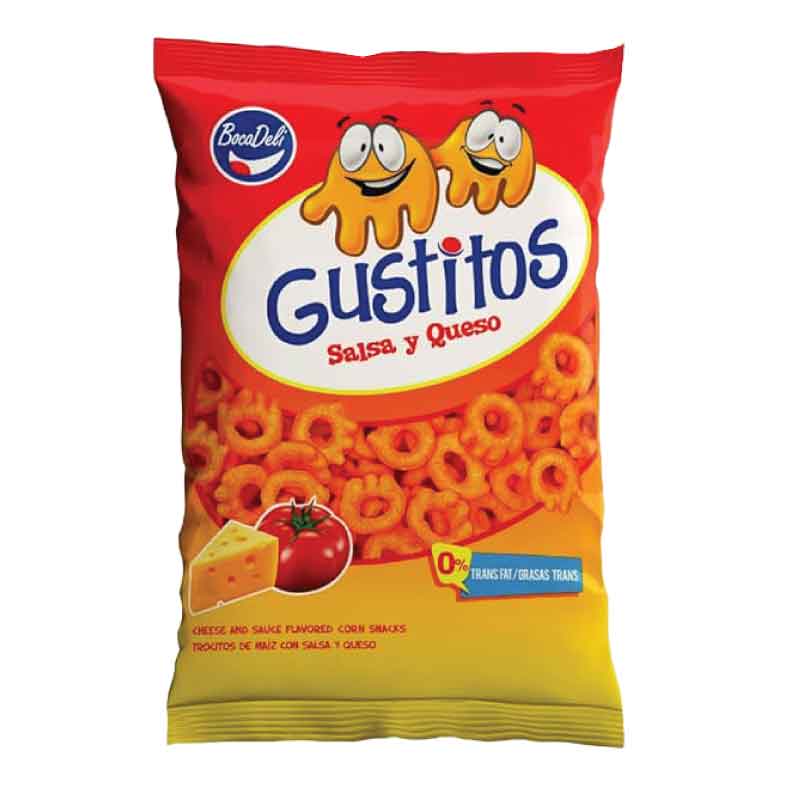 Gustitos Familiar salsa y queso Bocadeli