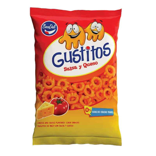 Gustitos Familiar salsa y queso Bocadeli