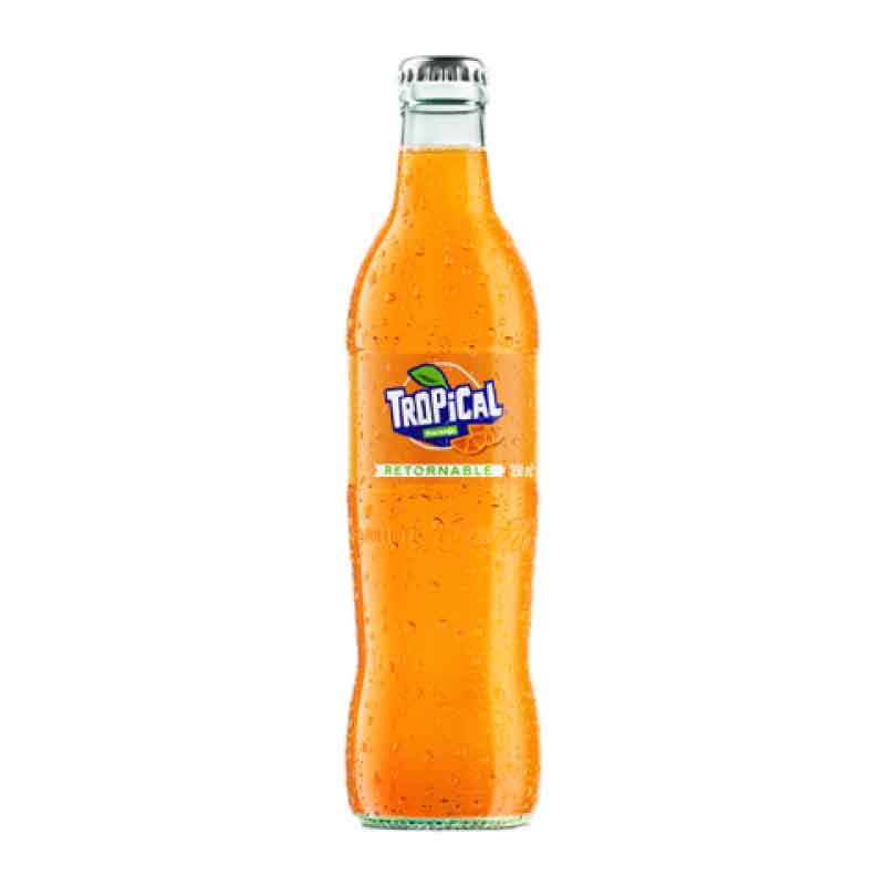 Tropical Naranjita Vidrio