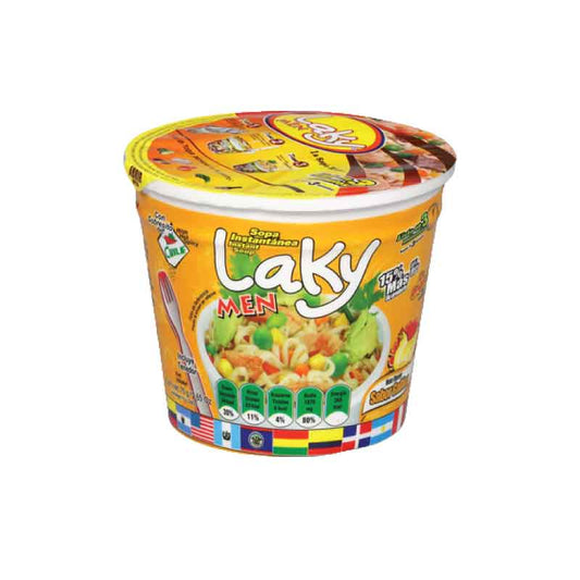 Sopa Instantanea Laky Men Gallina