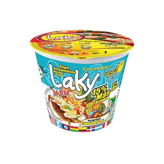 Sopa Instantanea Laky Men Mariscos